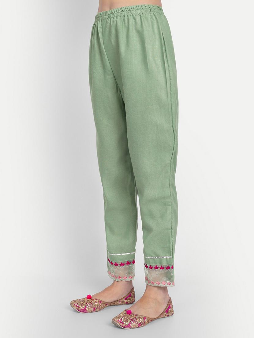 embroidered kurta pant set with dupatta - 20195300 - Standard Image - 4