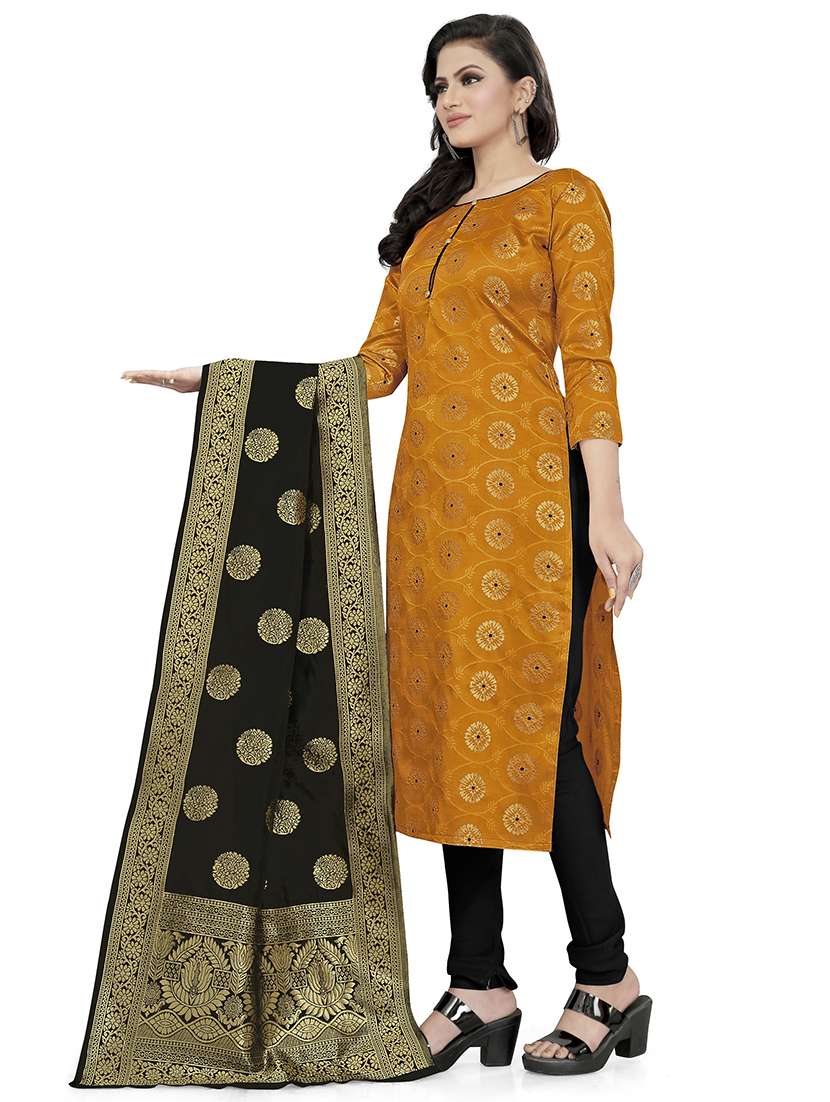 self design unstitched suit set - 20196248 - Standard Image - 1