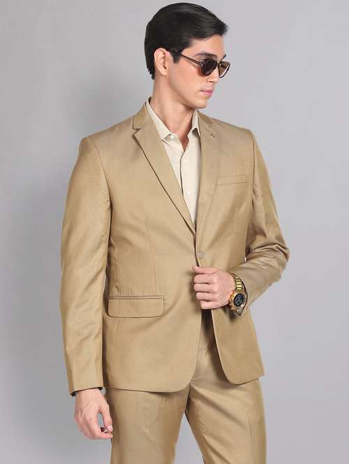 men's single breasted 2 piece suit set - 20196833 -  Standard Image - 0