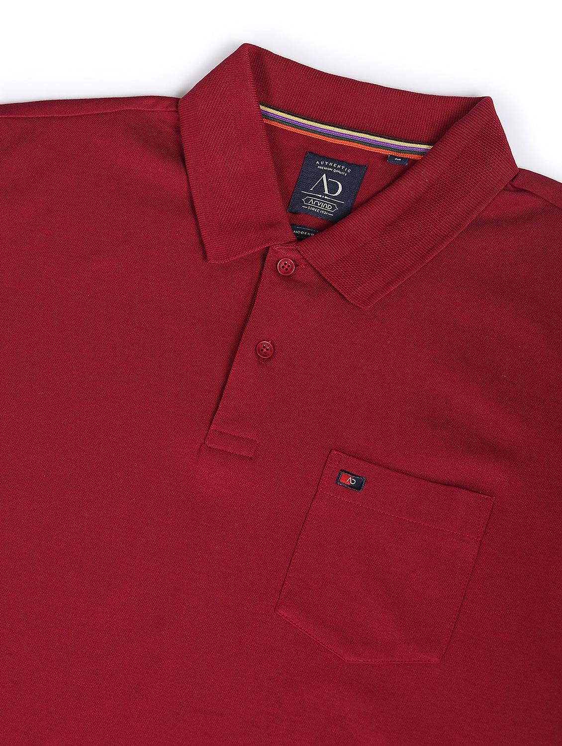 polo neck solid polo t-shirt - 20196836 - Standard Image - 4