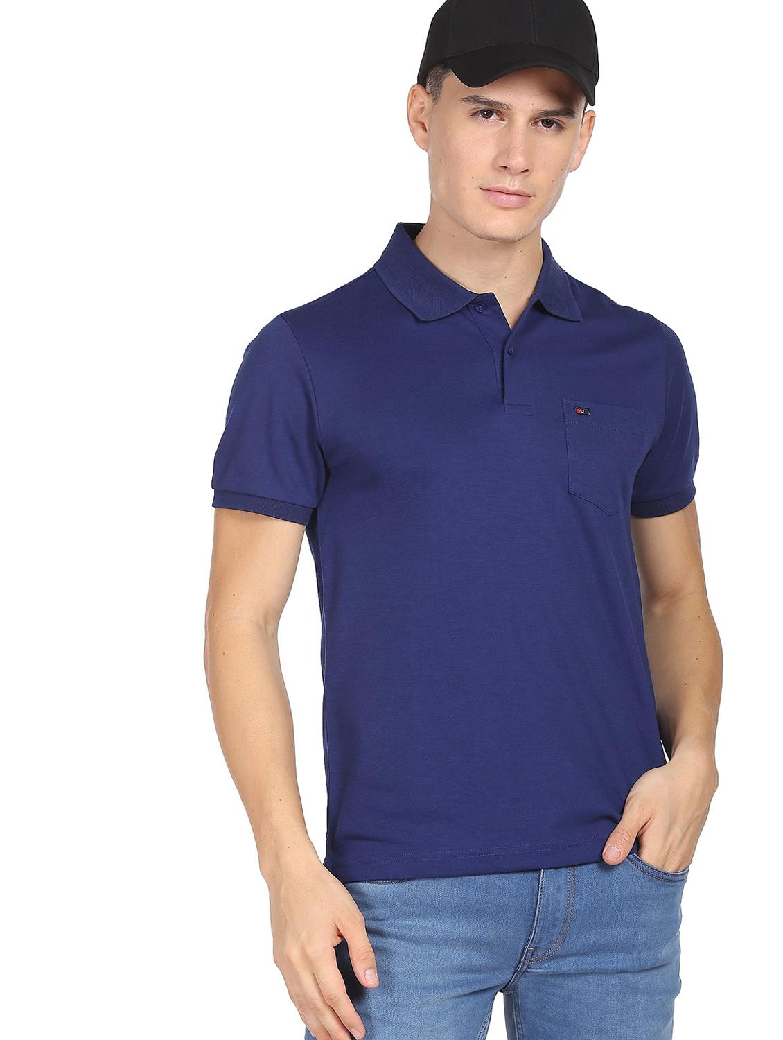 polo neck solid polo t-shirt
