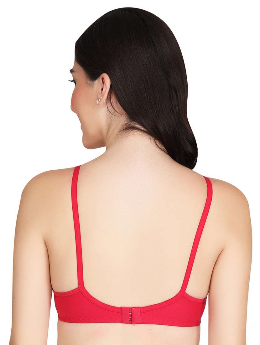 pack of 3 solid multi colored bra - 20196955 - Standard Image - 6