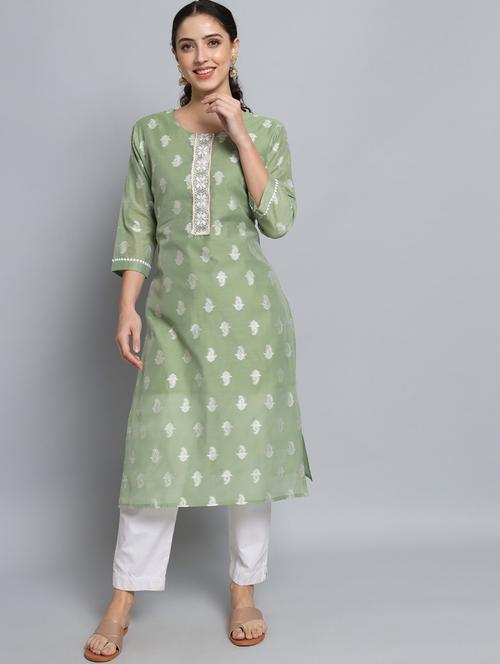 women's straight kurta - 20197166 -  Standard Image - 0