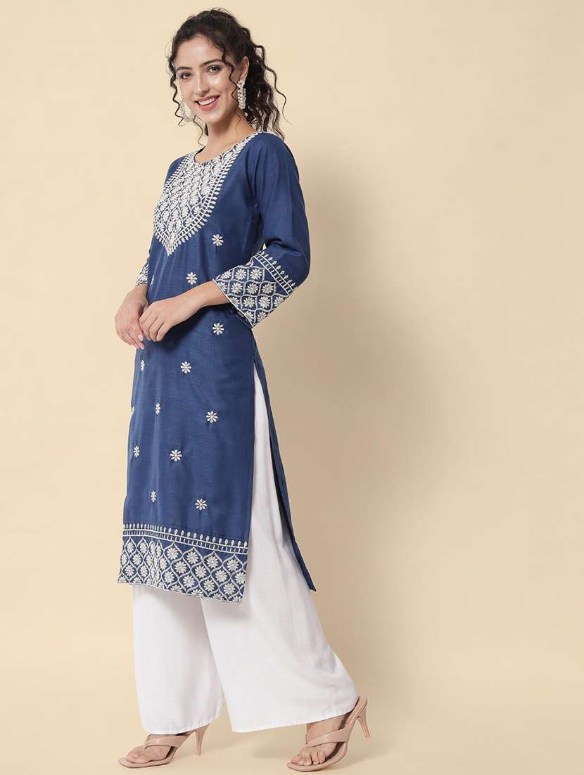 women's straight kurta - 20197181 -  Standard Image - 1