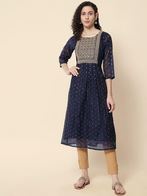 women's a-line kurta - 20197191 -  Standard Image - 0