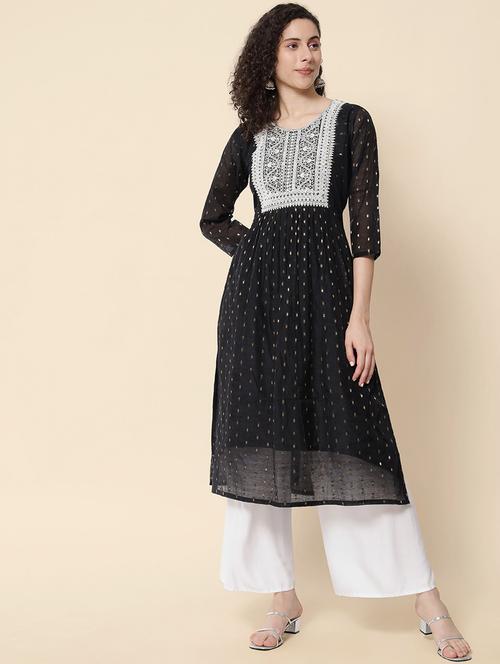 women's straight kurta - 20197192 -  Standard Image - 0