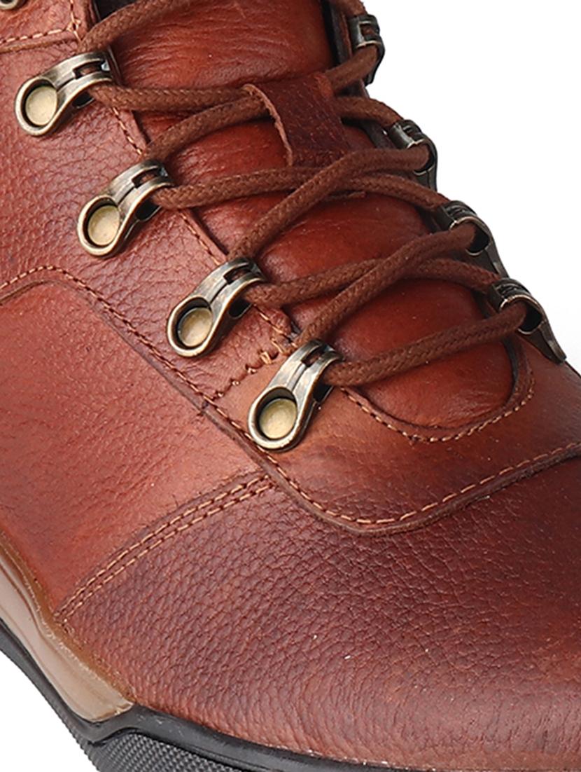 tan lace up boots - 20198500 - Standard Image - 4