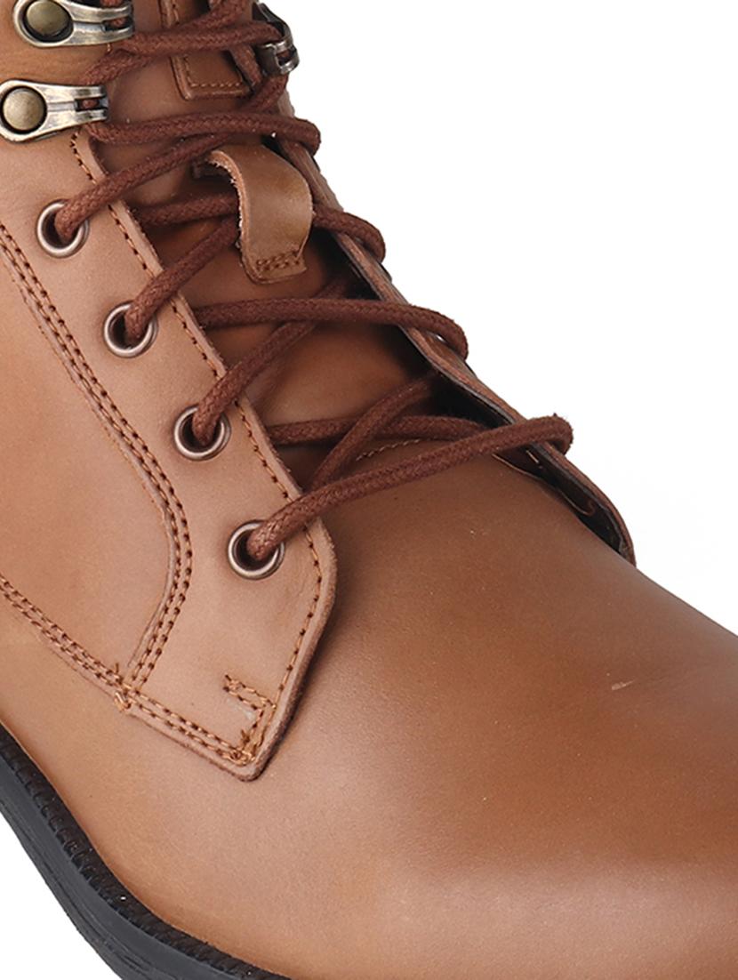 tan lace up boots - 20198502 - Standard Image - 4
