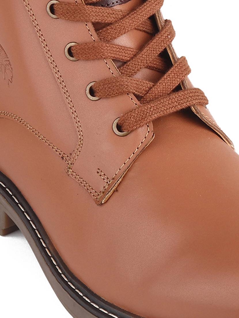 tan lace up boots - 20198503 - Standard Image - 4