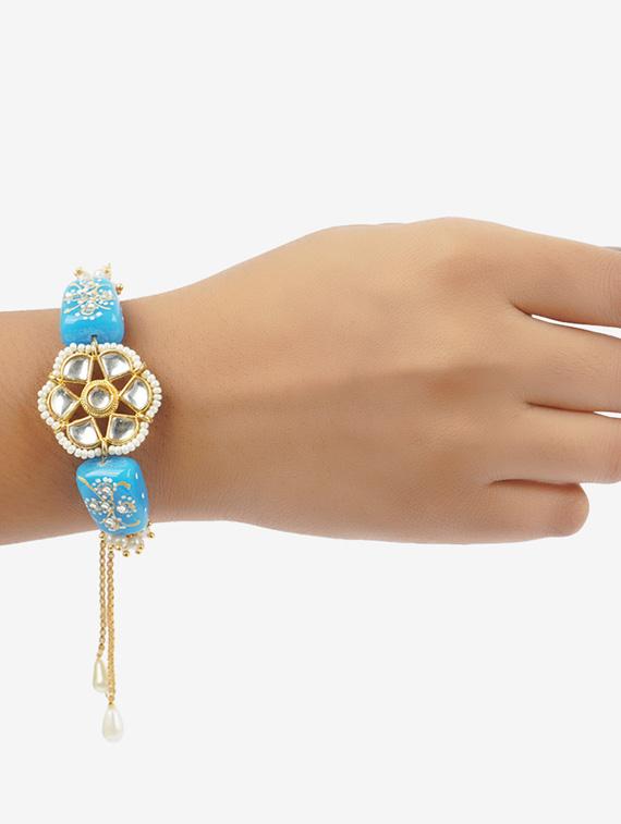 crazy corner set of 1 beads detailed rakhi combo - 20203534 - Standard Image - 4