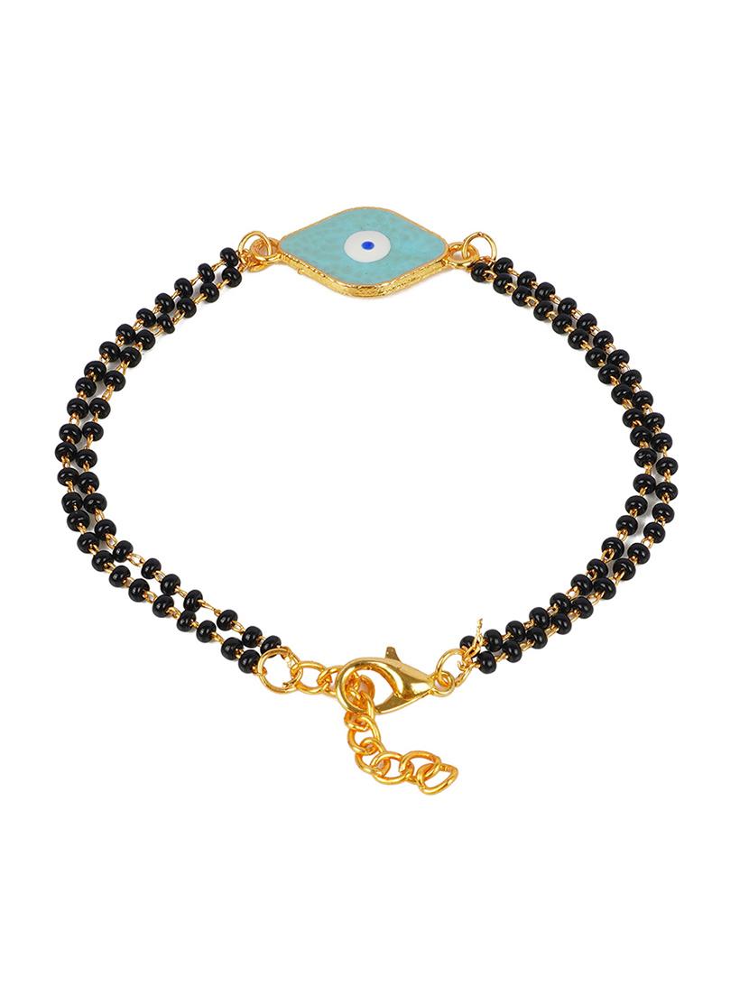 crazy corner black beads pack of 1 rakhi  - 20203600 -  Standard Image - 1