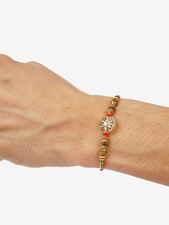 crazy corner pack of 1 thread rakhi - 20203696 - Standard Image - 4