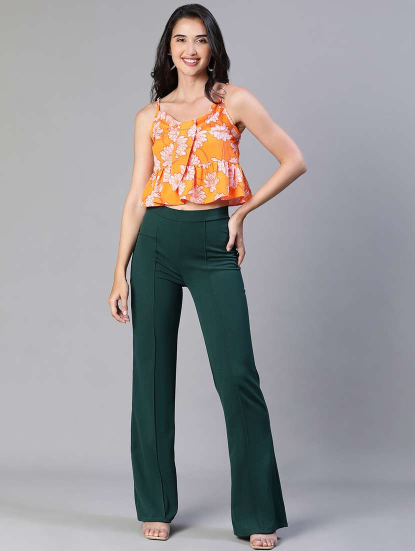 women's crop sweetheart neck top - 20206493 -  Standard Image - 4