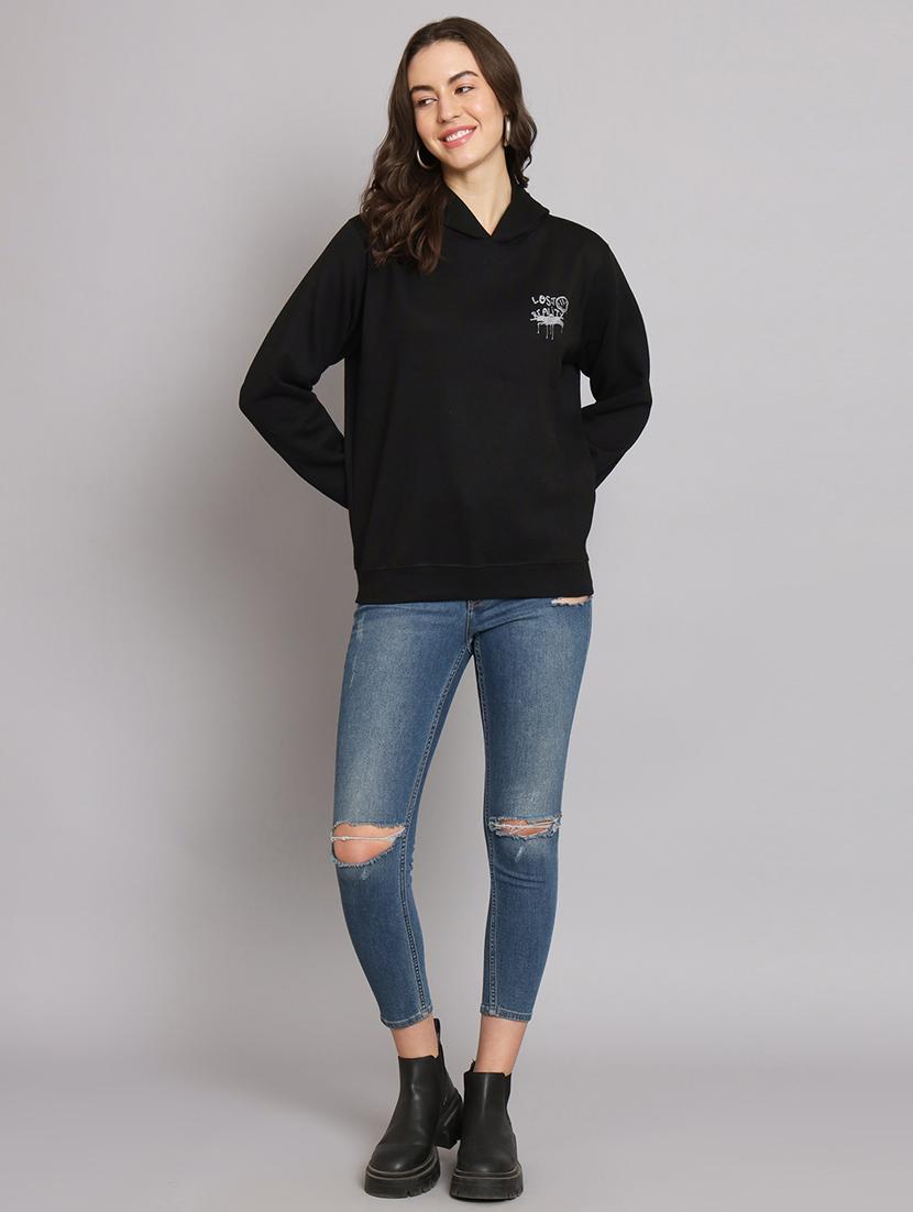 women's placement print sweatshirt - 20207704 - Standard Image - 4