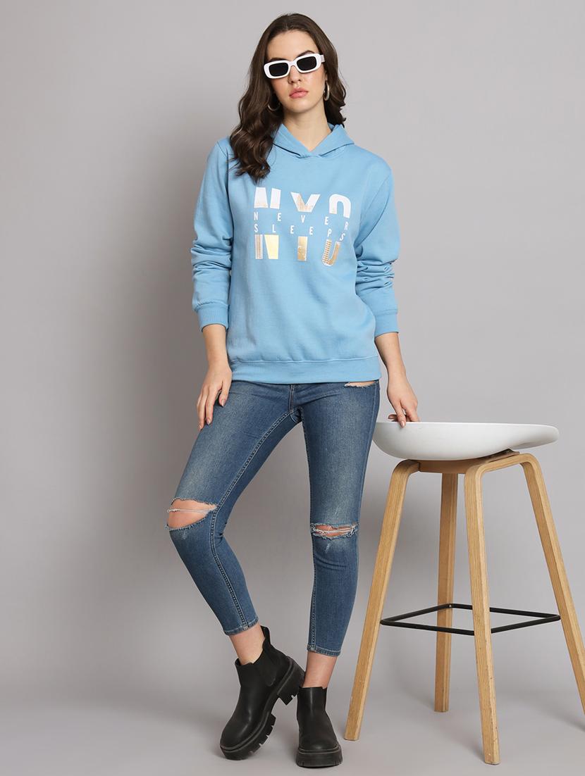 women's chest print sweatshirt - 20207706 - Standard Image - 4