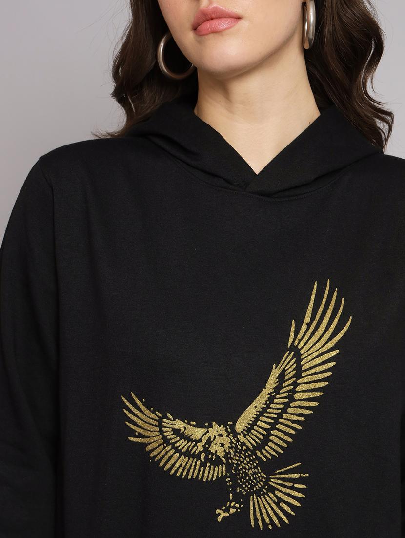 women's front print sweatshirt - 20207708 - Standard Image - 4