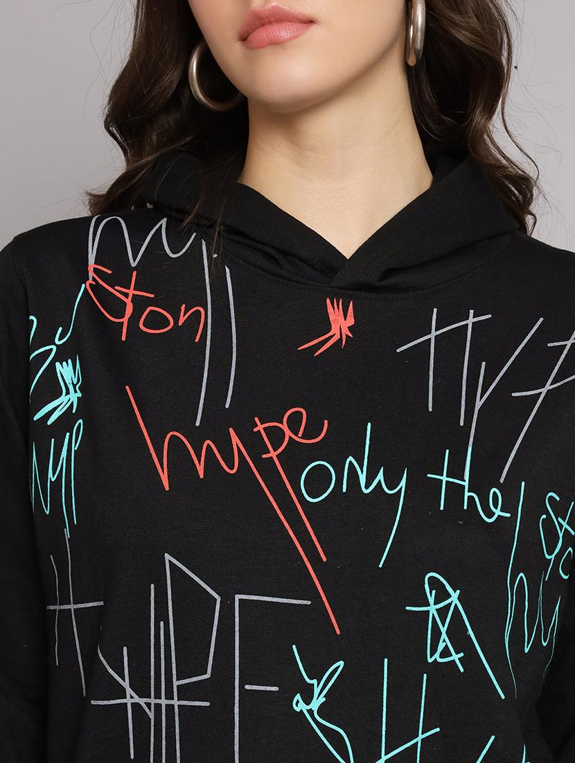 women's front print sweatshirt - 20207709 - Standard Image - 4