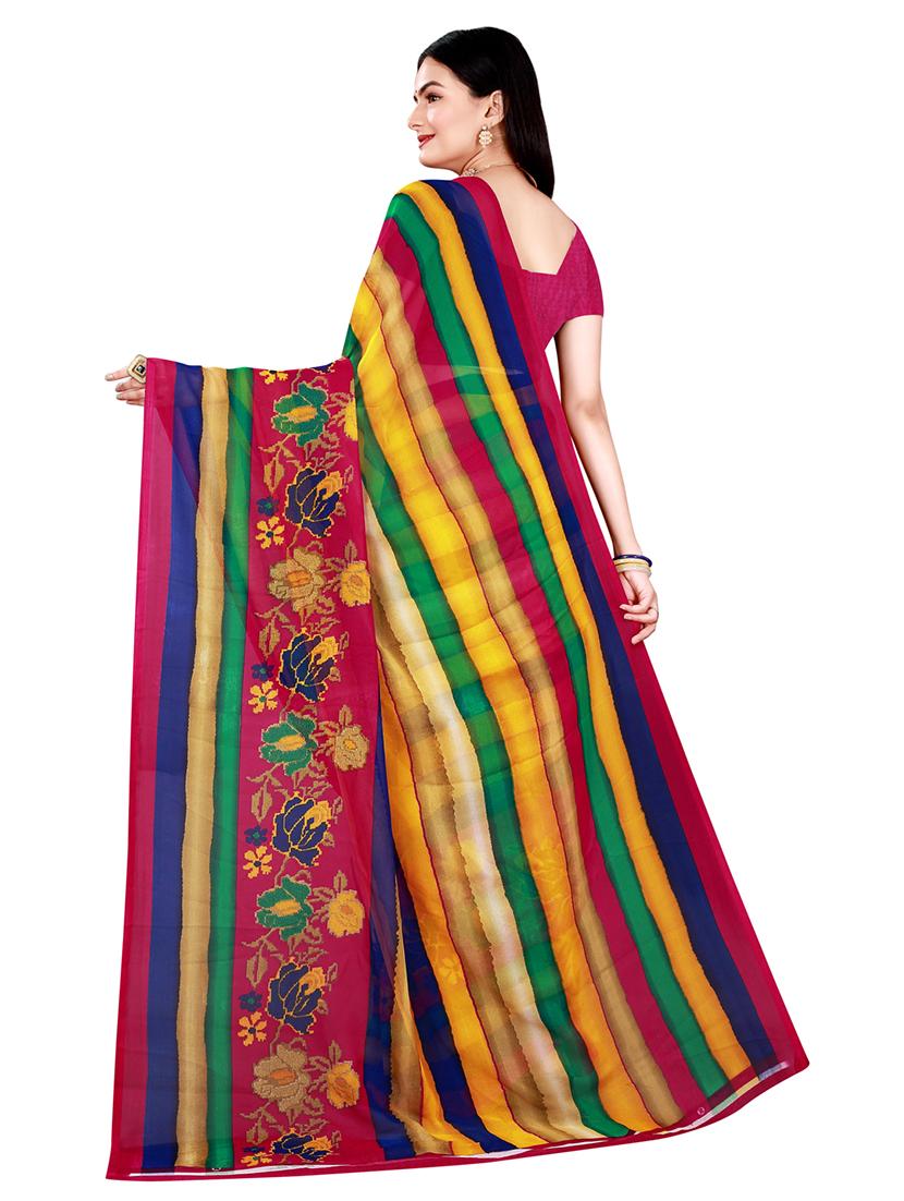 women's saree combo with blouse - 20209461 -  Standard Image - 1