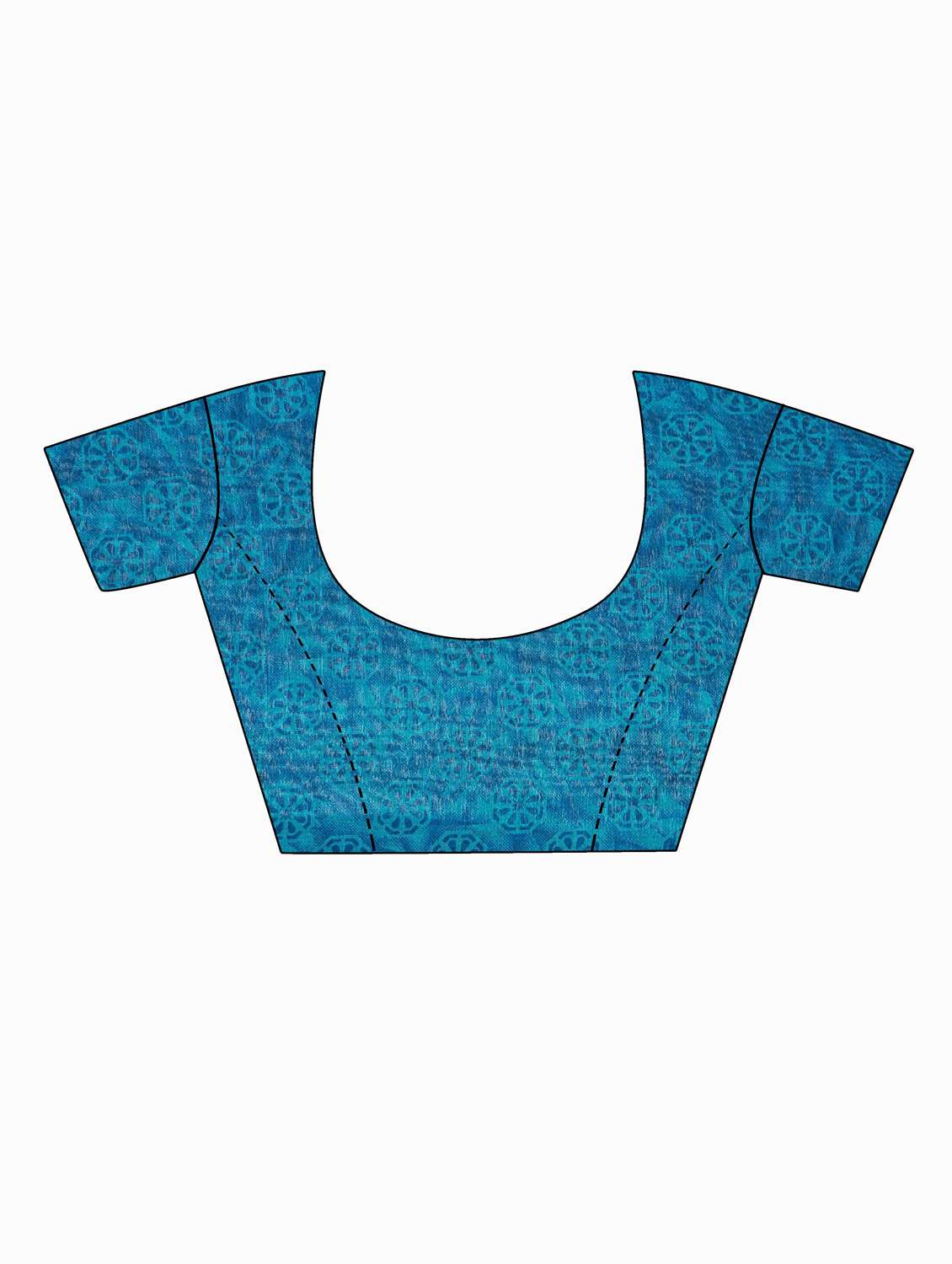 women's saree combo with blouse - 20209692 - Standard Image - 4