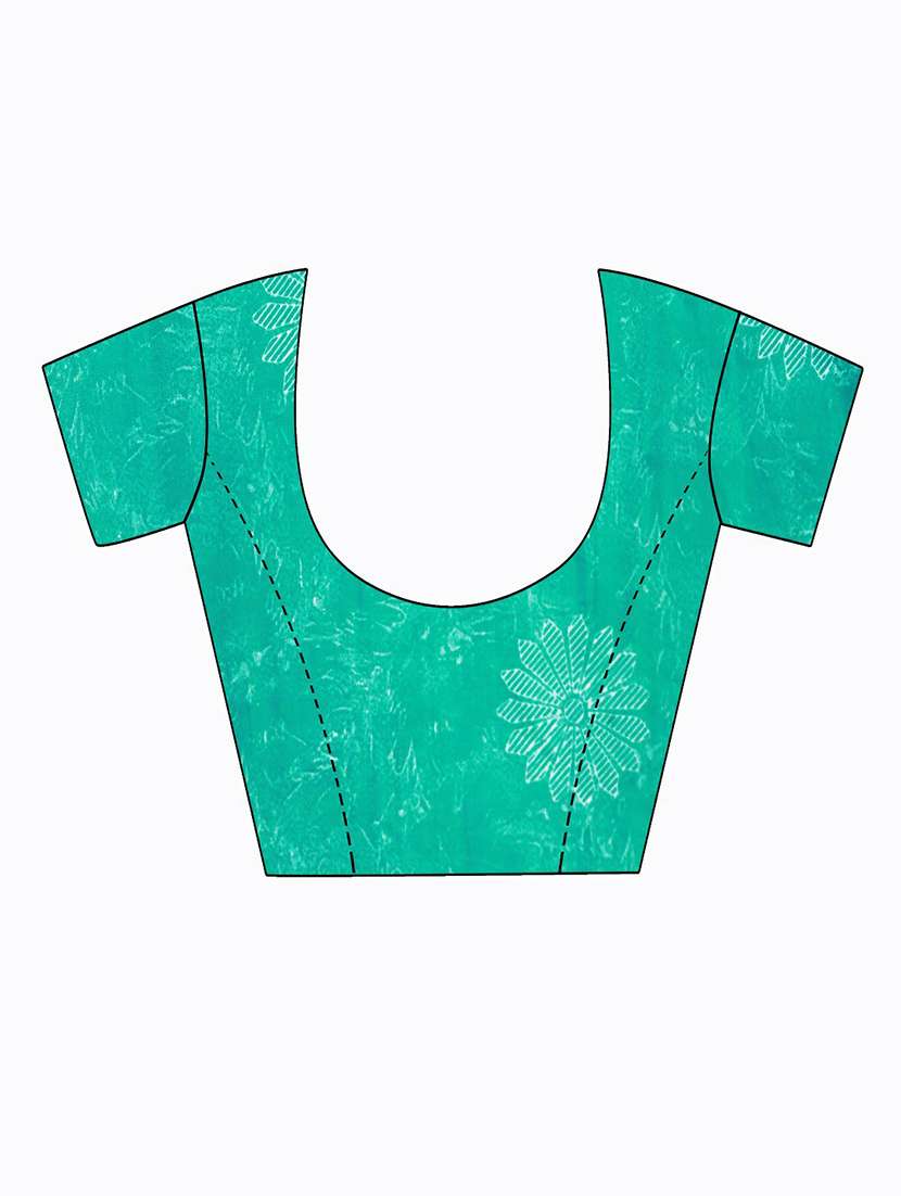 pack of 2 printed sarees with blouse - 20209729 -  Standard Image - 4