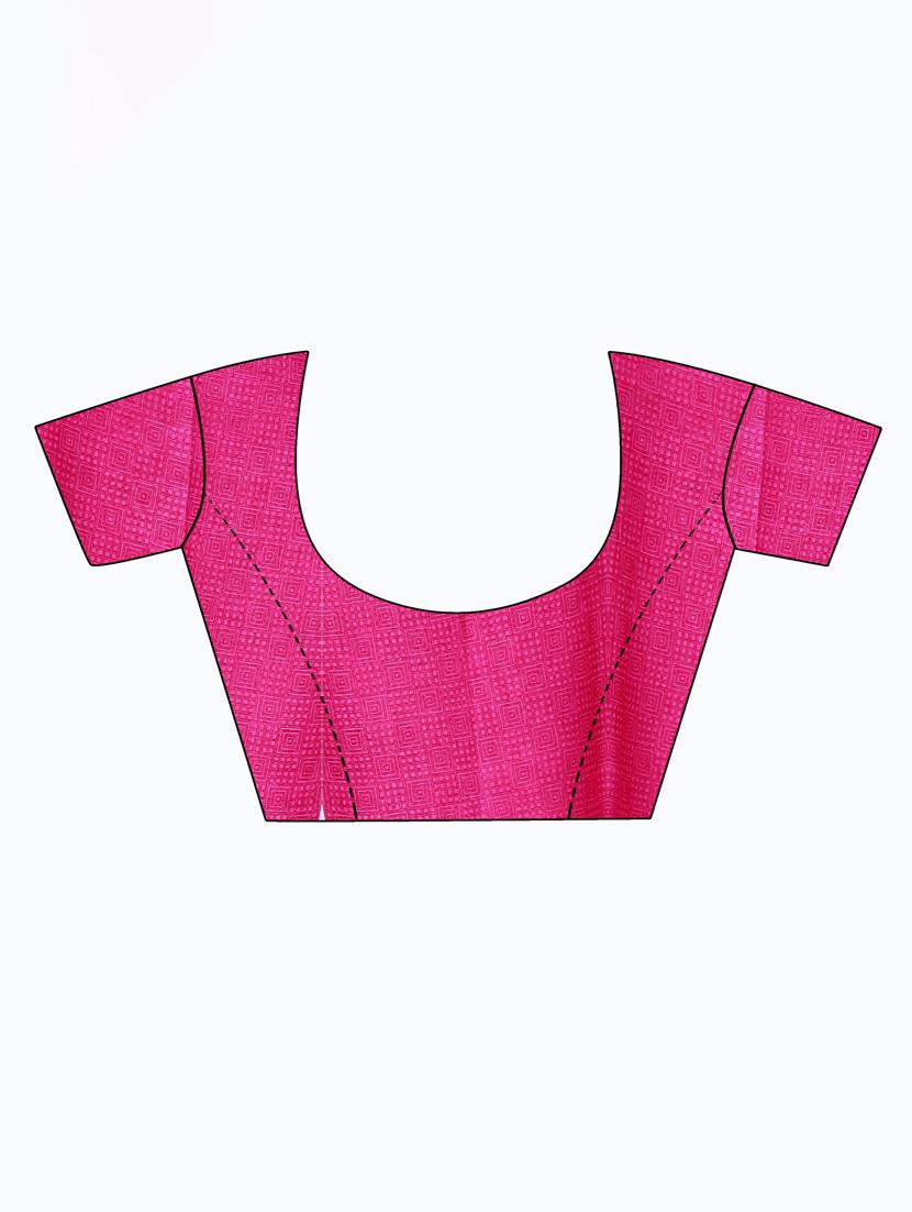 women's saree combo with blouse - 20209766 - Standard Image - 4