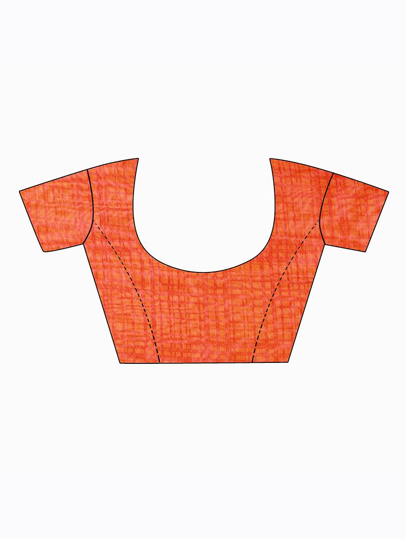 women's saree combo with blouse - 20209957 - Standard Image - 4