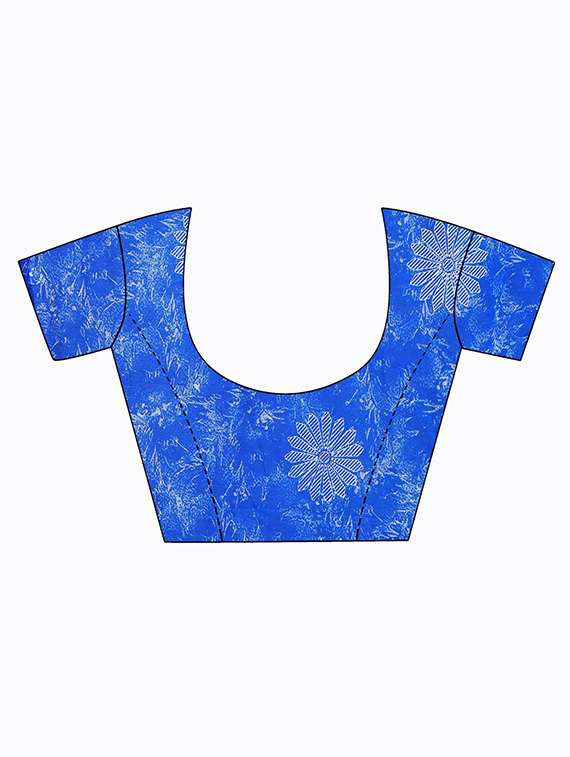 women's saree combo with blouse - 20210141 - Standard Image - 4