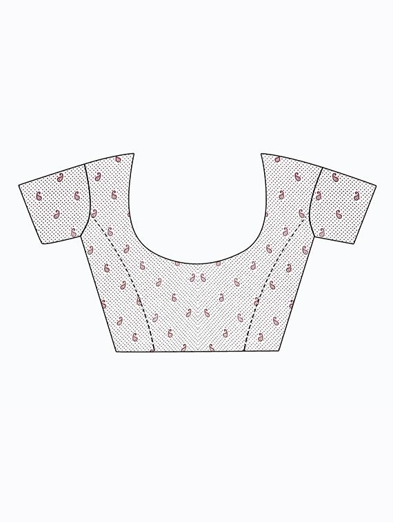 women's saree combo with blouse - 20210173 - Standard Image - 4