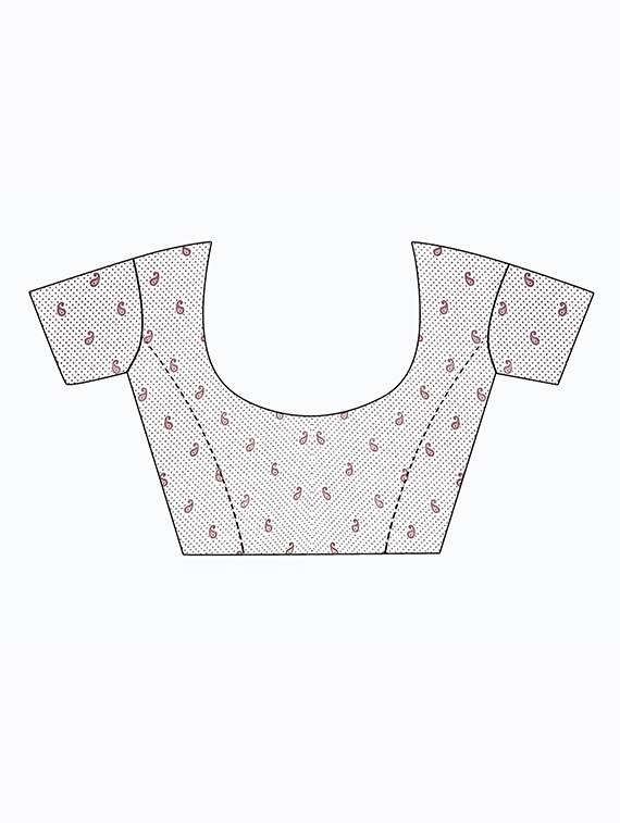 women's saree combo with blouse - 20210175 - Standard Image - 4