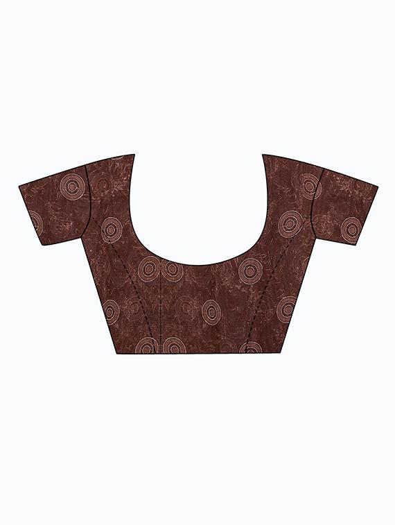 pack of 2 printed saree with blouse - 20210176 - Standard Image - 4