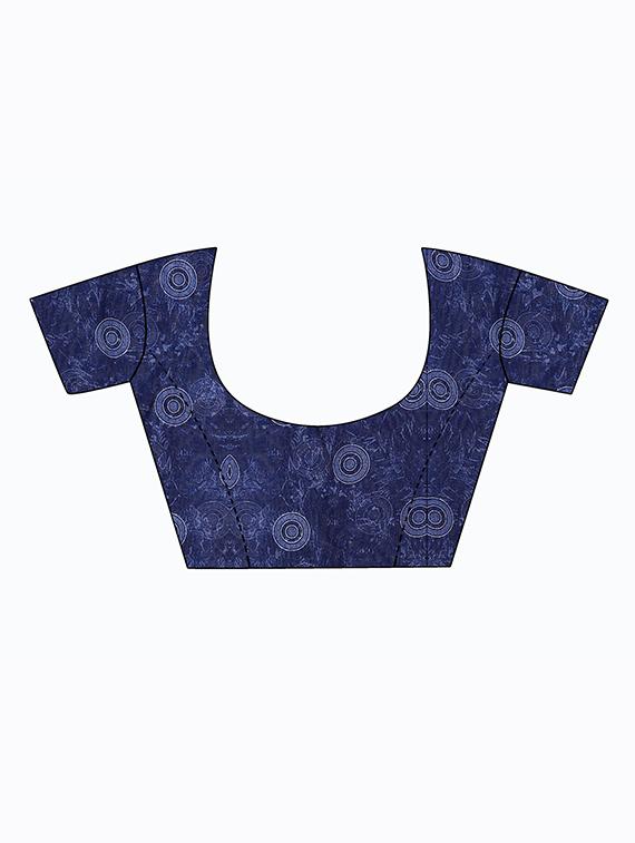 pack of 2 printed saree with blouse - 20210177 - Standard Image - 4