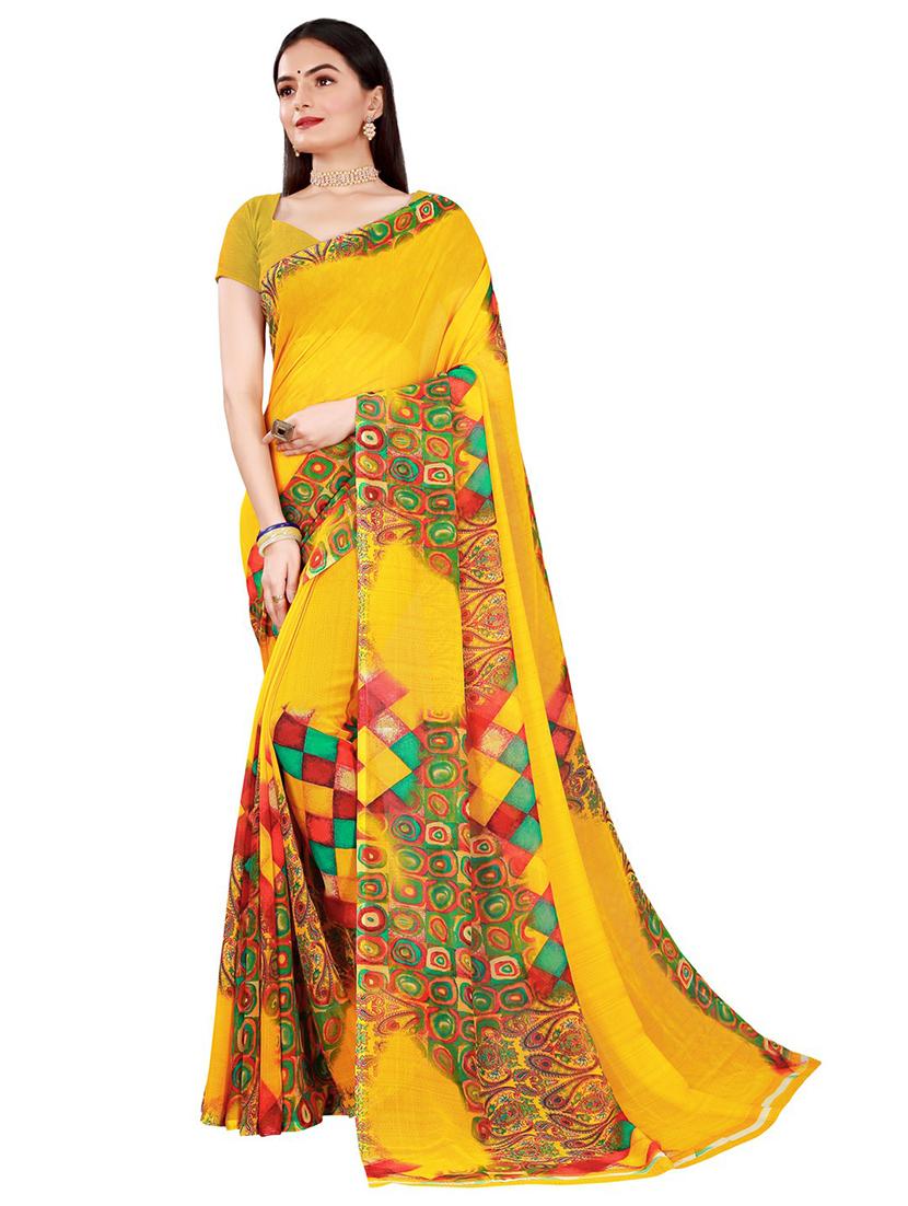 women's saree combo with blouse - 20210266 - Standard Image - 1