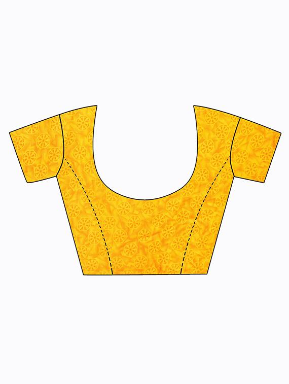 women's saree combo with blouse - 20210273 - Standard Image - 4