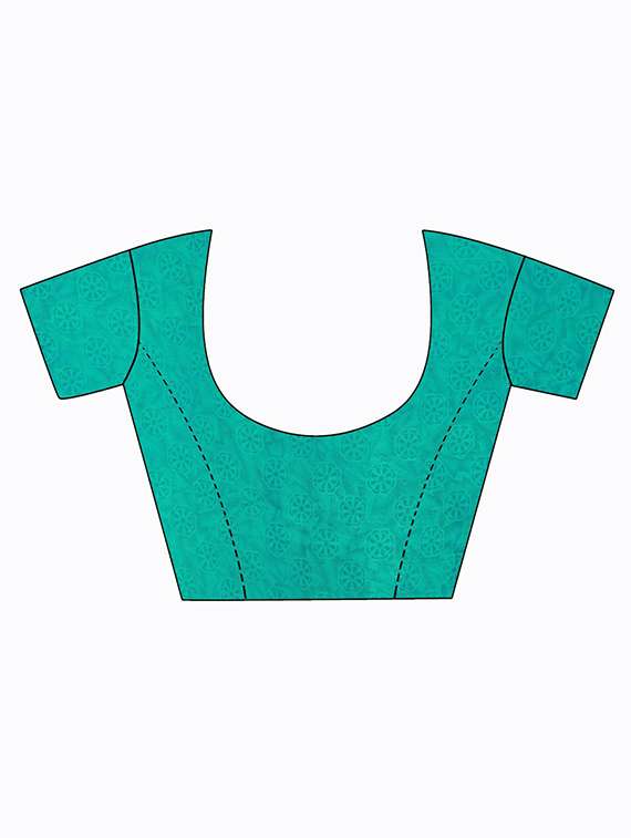 women's saree combo with blouse - 20210275 - Standard Image - 4