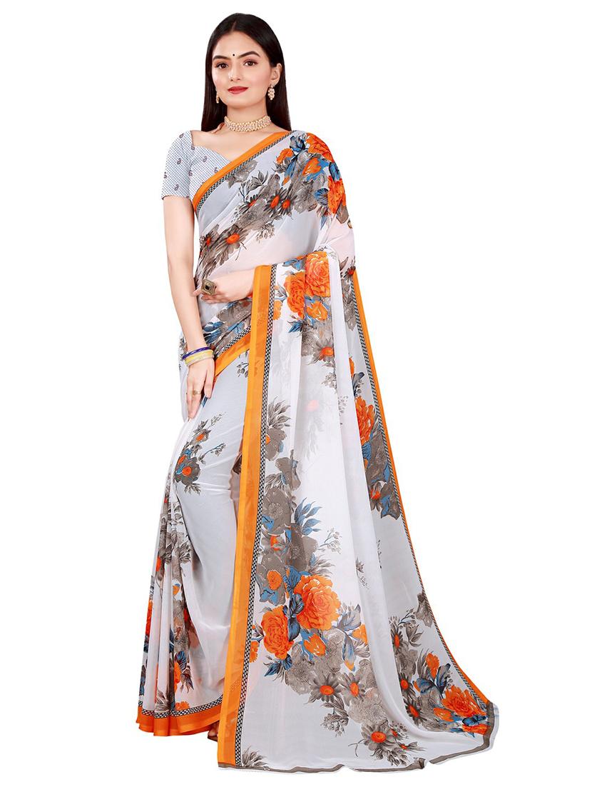 women's saree combo with blouse - 20210322 -  Standard Image - 1