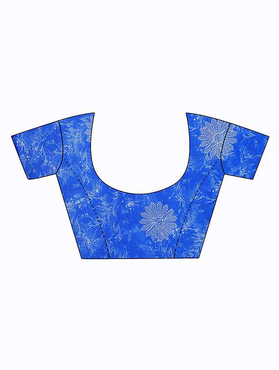 women's saree combo with blouse - 20211180 - Standard Image - 4