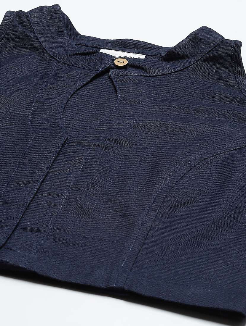 pack of 2 solid stitched blouse - 20213048 -  Standard Image - 4