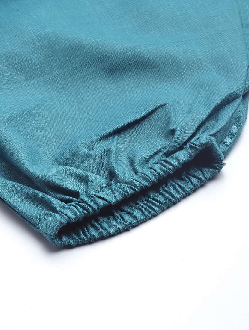 pack of 2 solid high-rise harem pants with elasticated waist - 20213200 -  Standard Image - 9