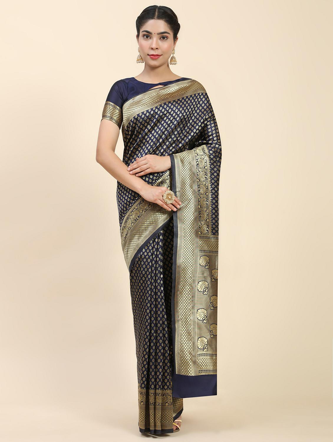 women's banarasi saree with blouse - 20214403 - Zoom Image - 0