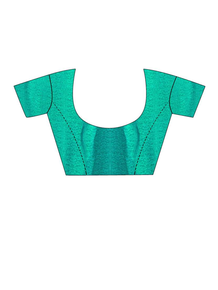 women's printed multi colored saree with blouse - 20216533 -  Standard Image - 4