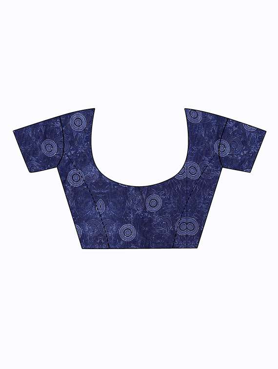 women's floral multi colored saree with blouse - 20217732 -  Standard Image - 4