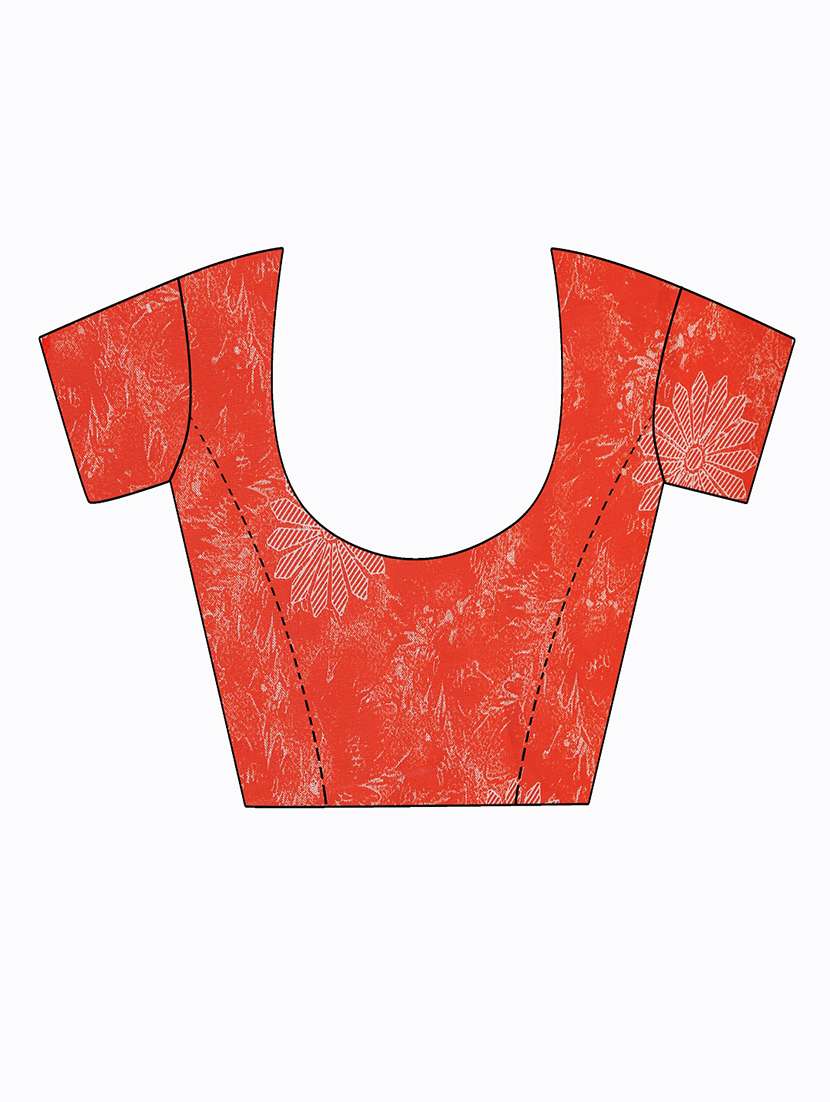 pack of 2 printed saree  with blouse - 20218461 -  Standard Image - 4