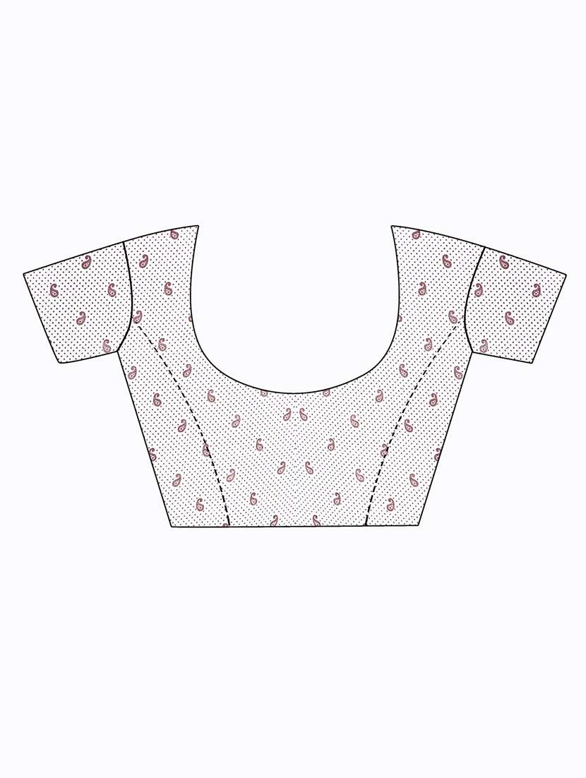 pack of 2 printed sarees with blouse - 20218836 -  Standard Image - 4