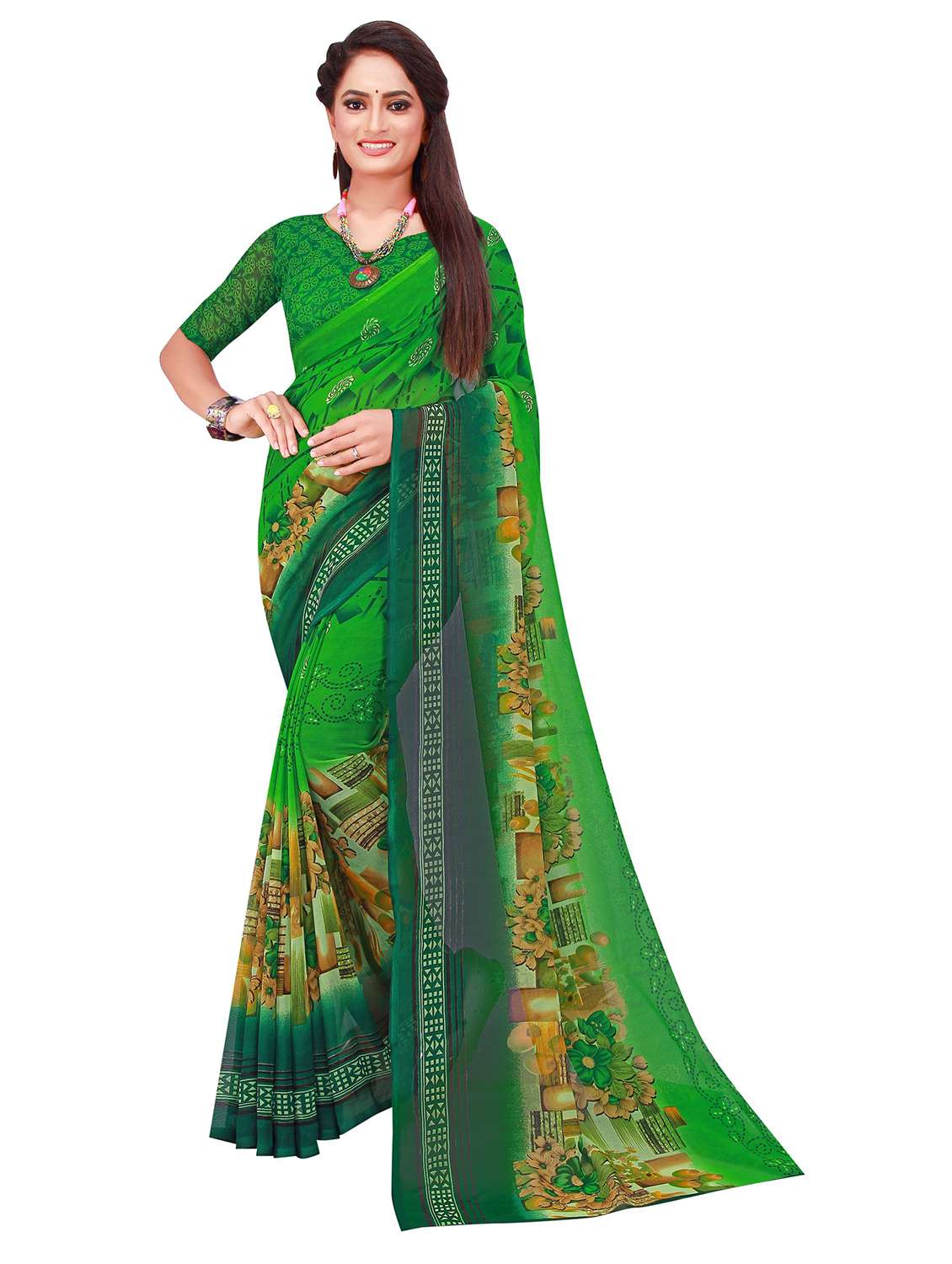women's saree combo - 20218955 -  Standard Image - 1