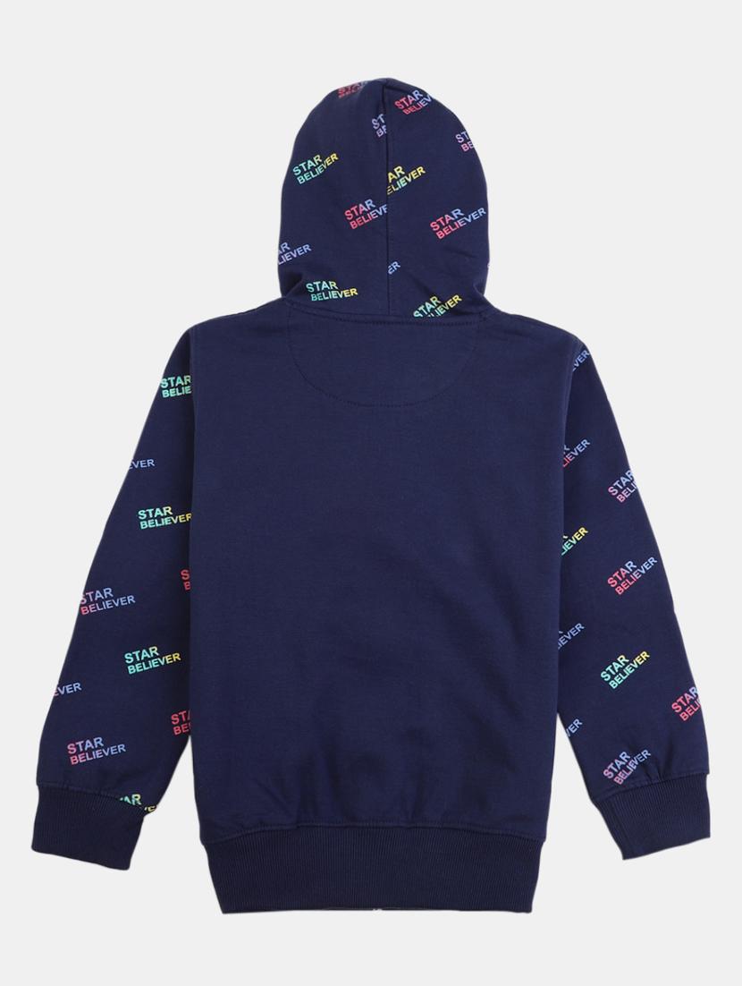 all over print hood neck sweatshirt - 20220526 - Standard Image - 1