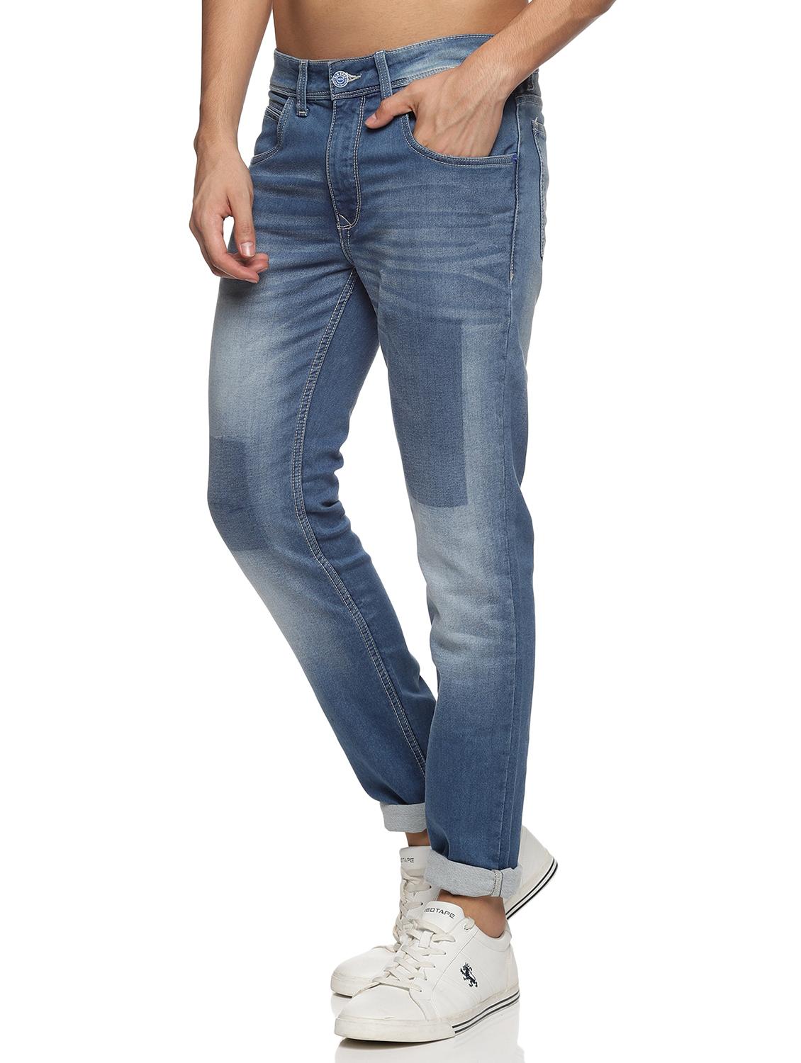 mens slim fit plain jeans - 20221089 - Standard Image - 1