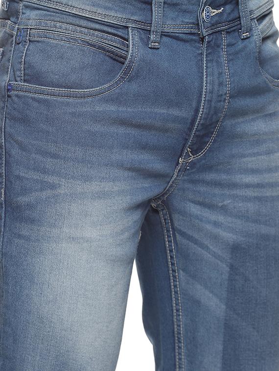 mens slim fit plain jeans - 20221089 - Standard Image - 4