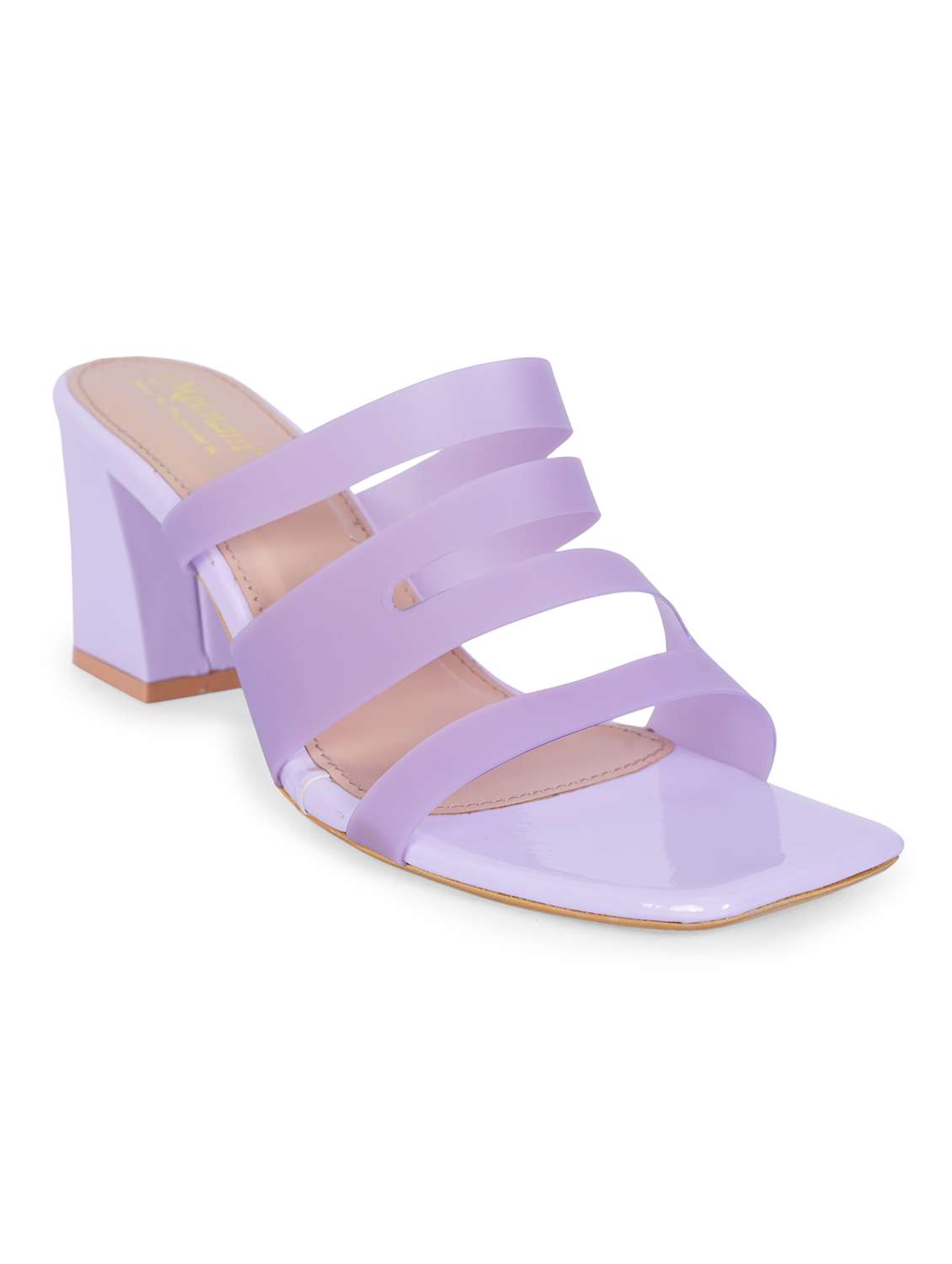 women's purple silicon heel sandal - 20225224 -  Standard Image - 1