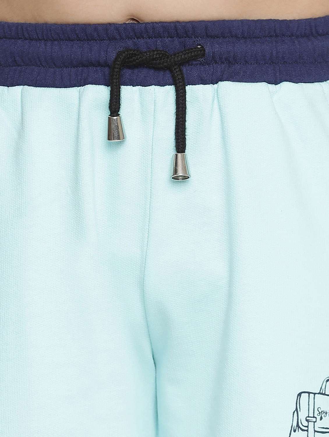 boys blue cotton shorts  - 20225275 -  Standard Image - 4