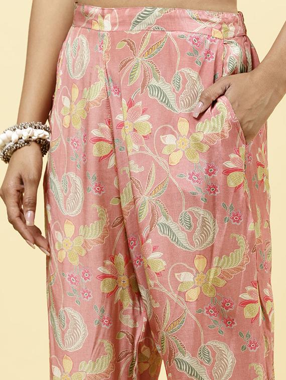 peach colored co ord set - 20225754 - Standard Image - 4